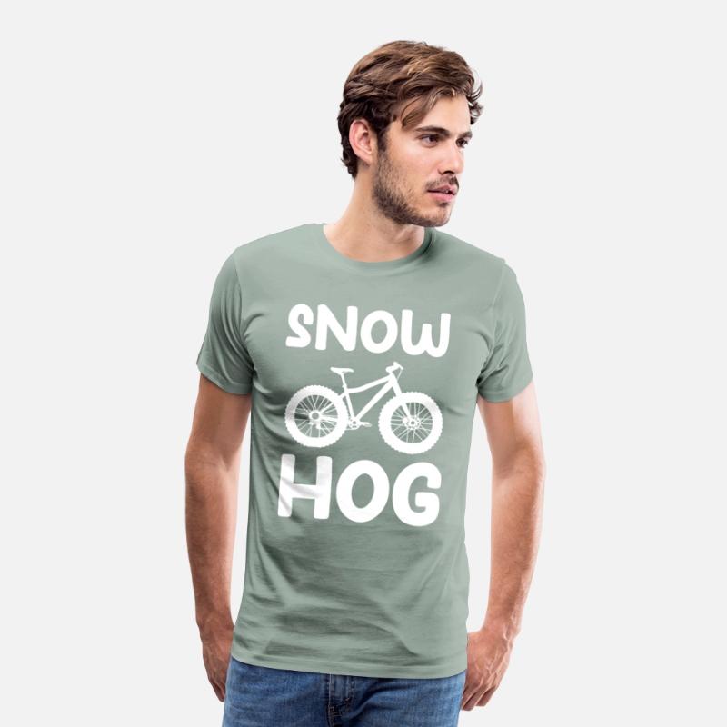 Snow Hog Funny Fat Bike Riding Apparel Fat Tire