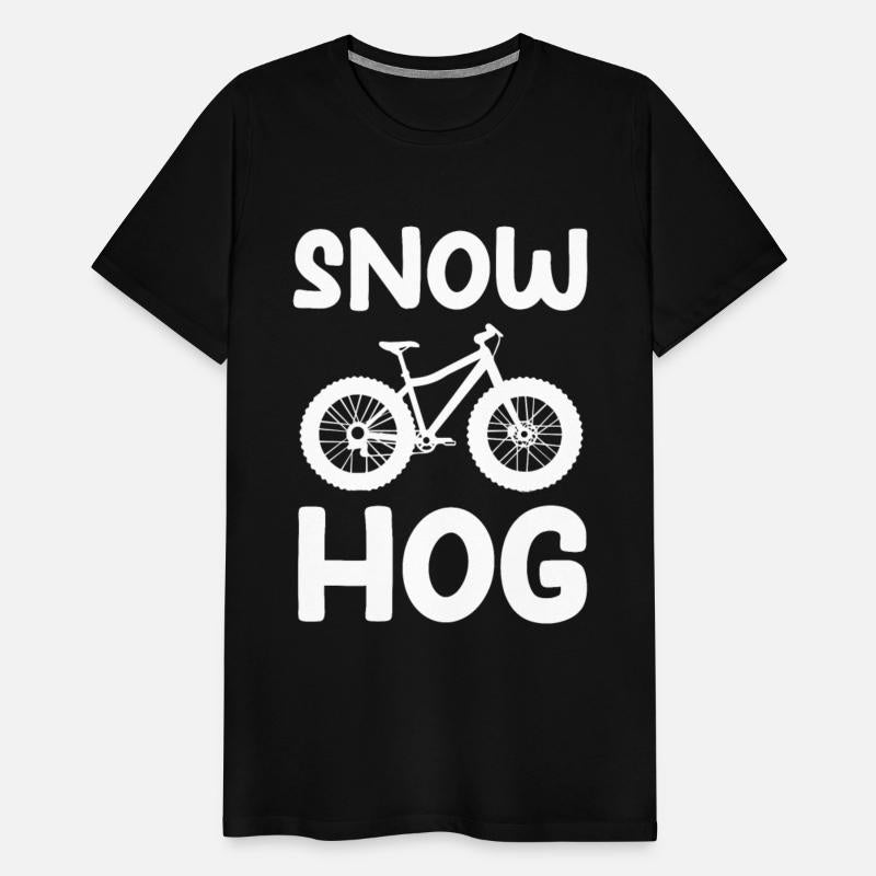 Snow Hog Funny Fat Bike Riding Apparel Fat Tire