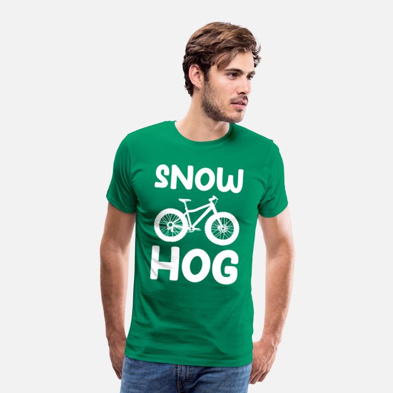 Snow Hog Funny Fat Bike Riding Apparel Fat Tire