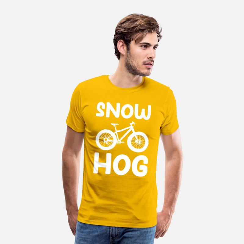 Snow Hog Funny Fat Bike Riding Apparel Fat Tire