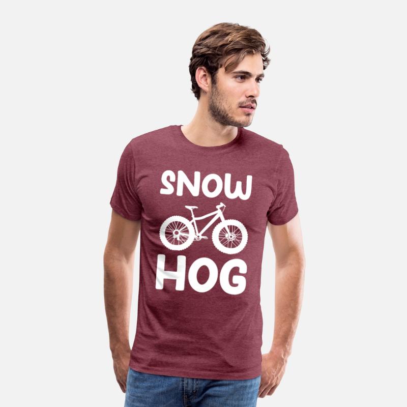 Snow Hog Funny Fat Bike Riding Apparel Fat Tire