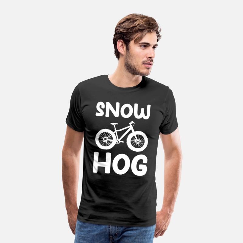 Snow Hog Funny Fat Bike Riding Apparel Fat Tire