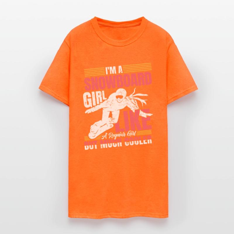 Snowboard Women I'm a Snowboard Girl Cooler