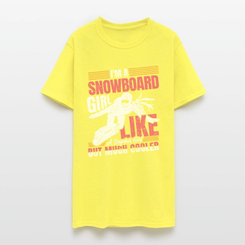 Snowboard Women I'm a Snowboard Girl Cooler