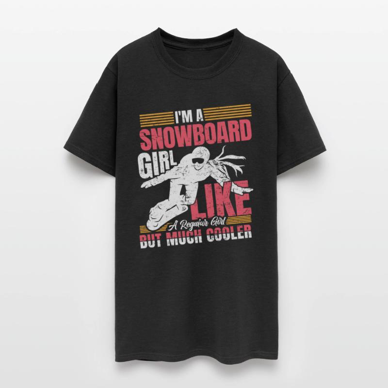 Snowboard Women I'm a Snowboard Girl Cooler