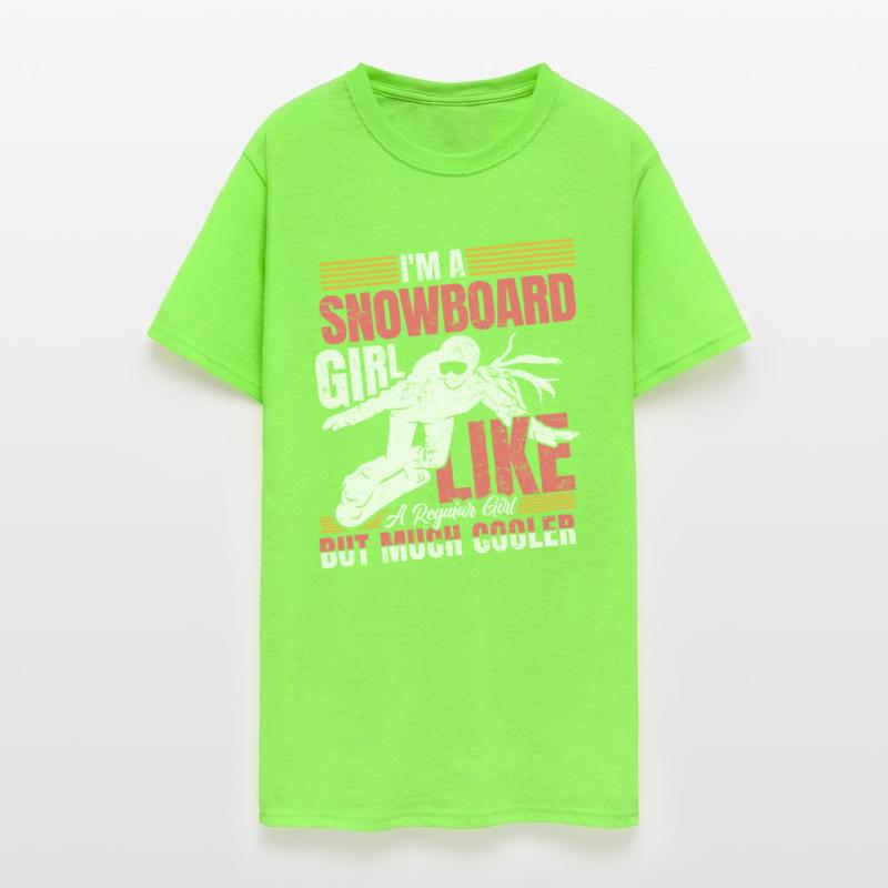 Snowboard Women I'm a Snowboard Girl Cooler