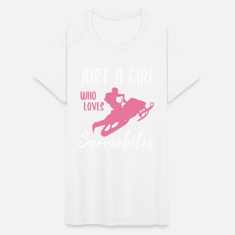 Snowmobile Driver Winter Sports Women Girls Gift