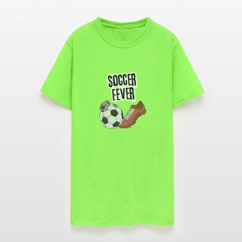 soccer Fever Retro vintage illustration football