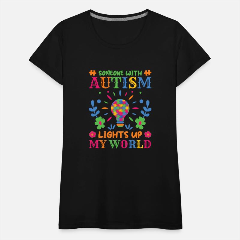 Someone with autism lights up my world