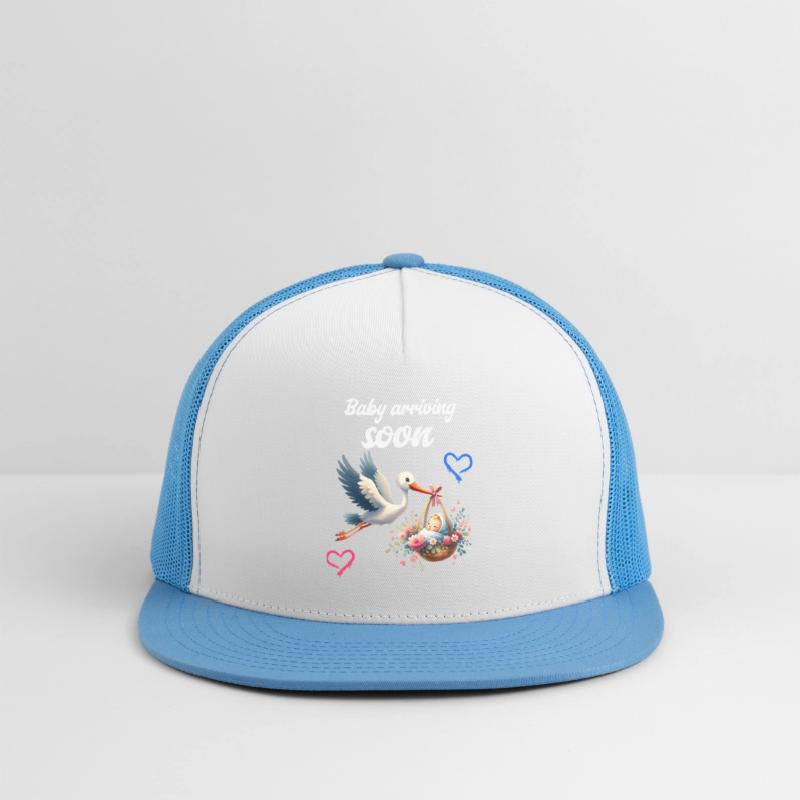 Soon I'll Be A Mother, With Stork, Baby Is Coming