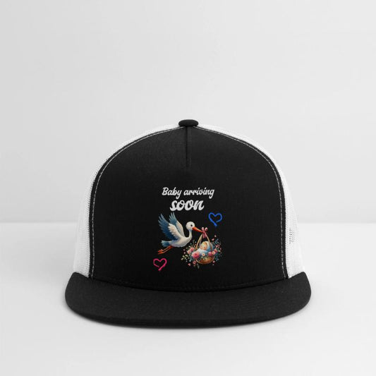 Soon I'll Be A Mother, With Stork, Baby Is Coming