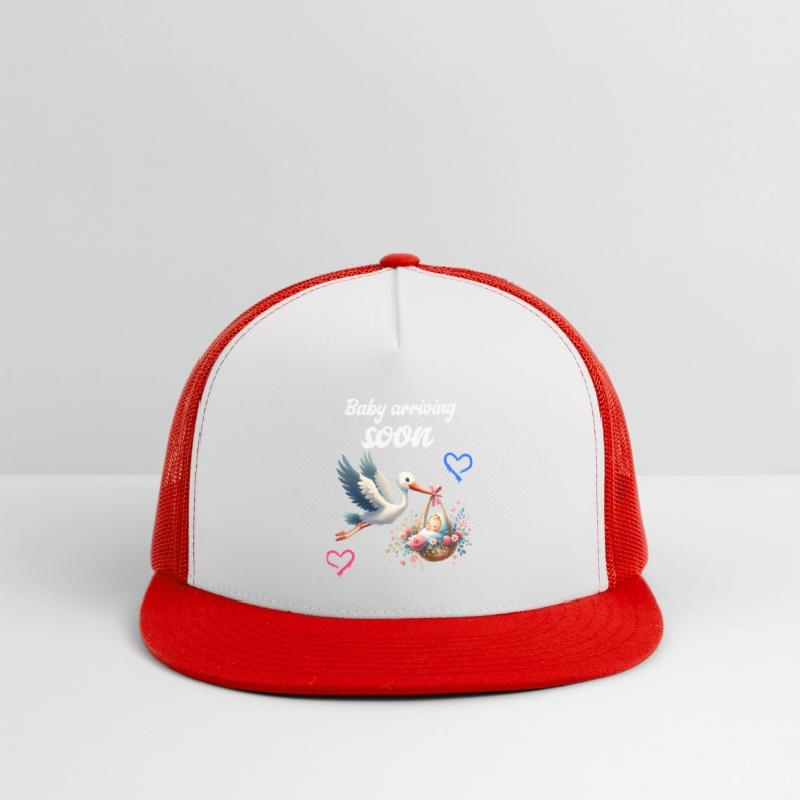 Soon I'll Be A Mother, With Stork, Baby Is Coming