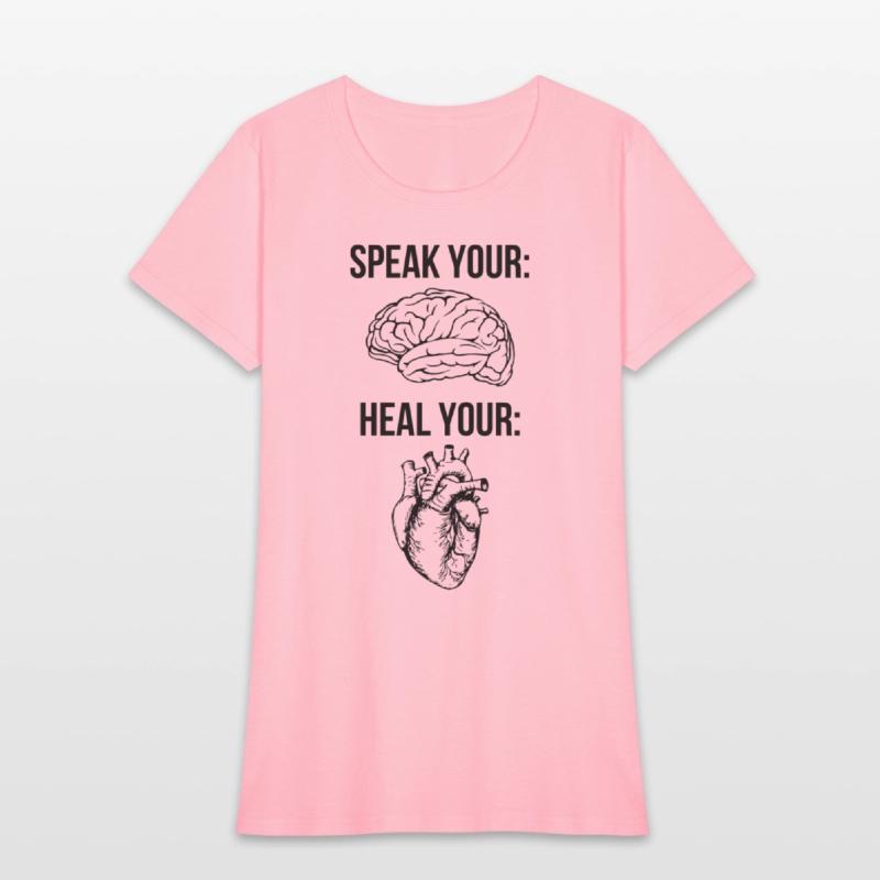 Speak Your Mind Heal Heart - Mental Health Quotes
