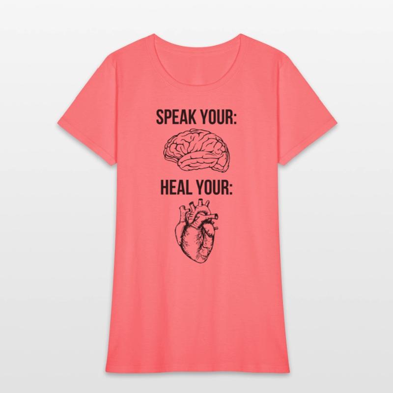 Speak Your Mind Heal Heart - Mental Health Quotes