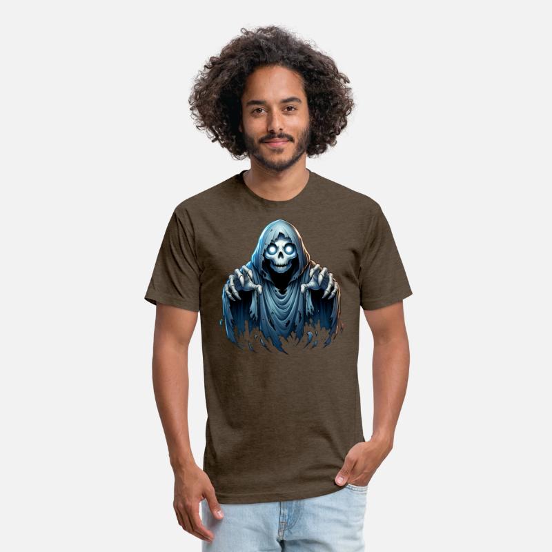 Spectral Reaper – Glowing-Eyed Hooded Phantom