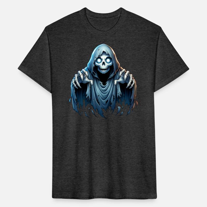 Spectral Reaper – Glowing-Eyed Hooded Phantom