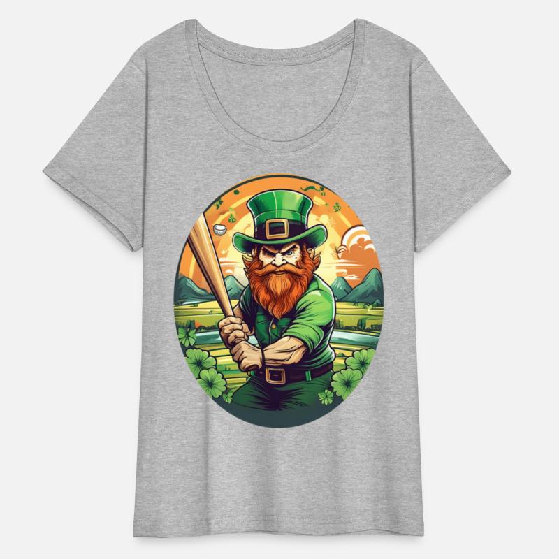 St. Patrick's Day Shamrock St Paddy's Day Baseball