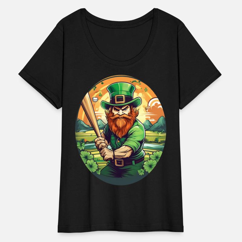 St. Patrick's Day Shamrock St Paddy's Day Baseball