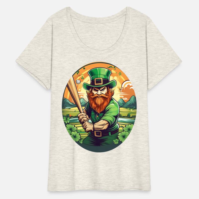 St. Patrick's Day Shamrock St Paddy's Day Baseball