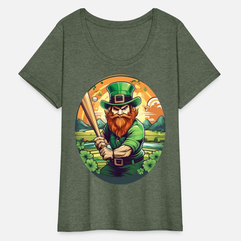 St. Patrick's Day Shamrock St Paddy's Day Baseball