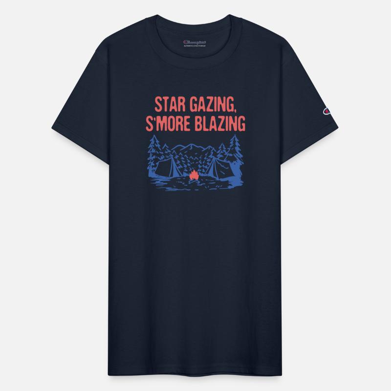 Star Gazing S'more Blazing Camping Friends Camper