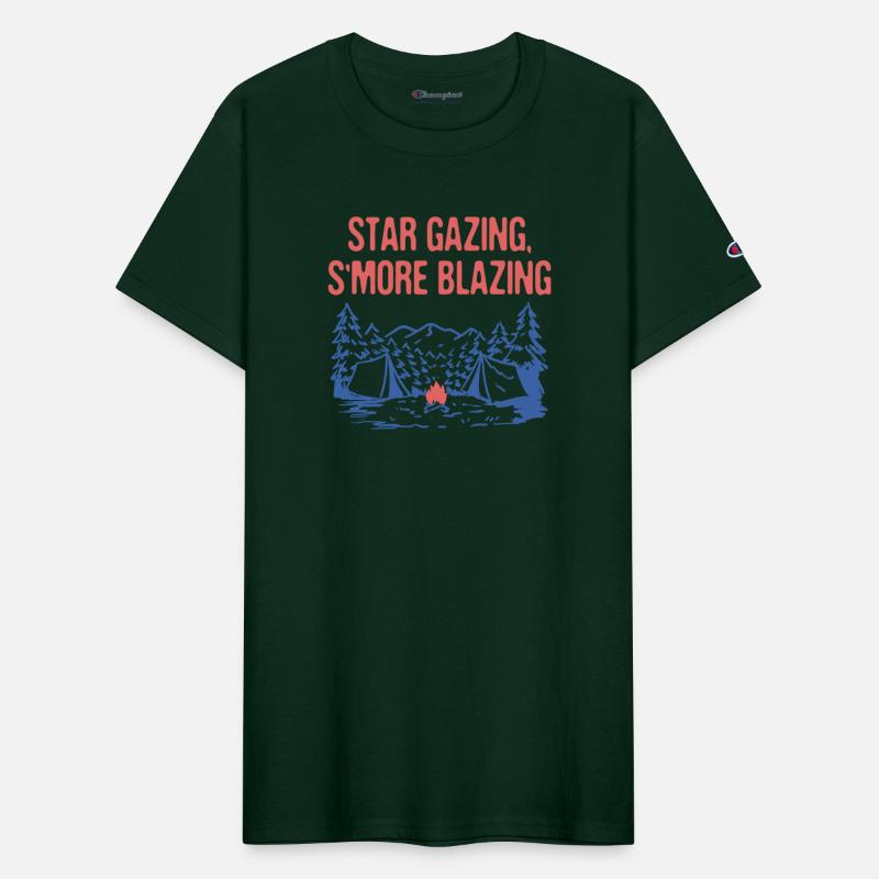 Star Gazing S'more Blazing Camping Friends Camper