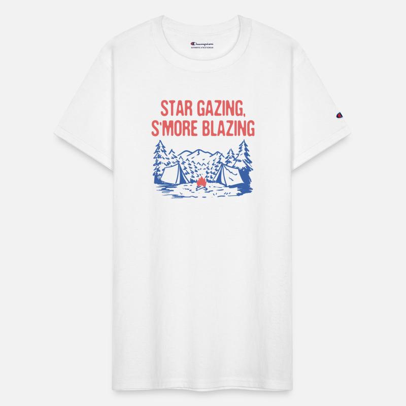 Star Gazing S'more Blazing Camping Friends Camper