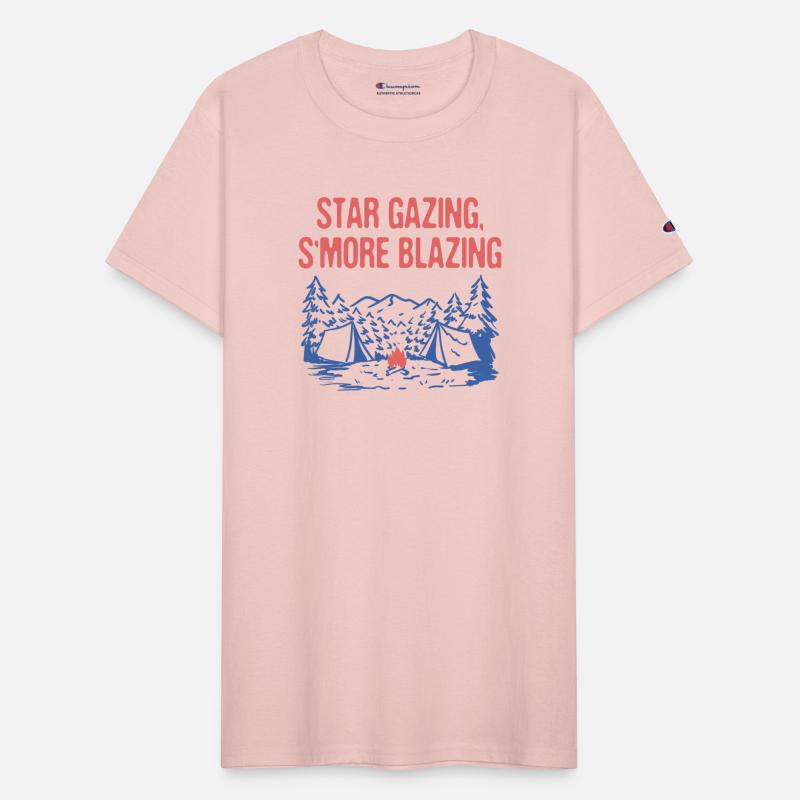 Star Gazing S'more Blazing Camping Friends Camper