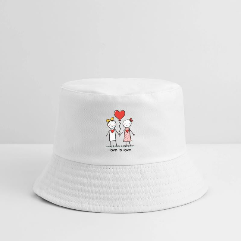 Stick Figure Lesbian Lovers Love is Love