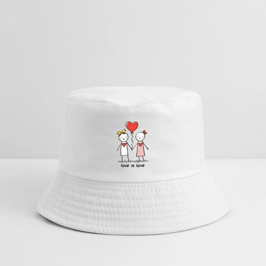 Stick Figure Lesbian Lovers Love is Love