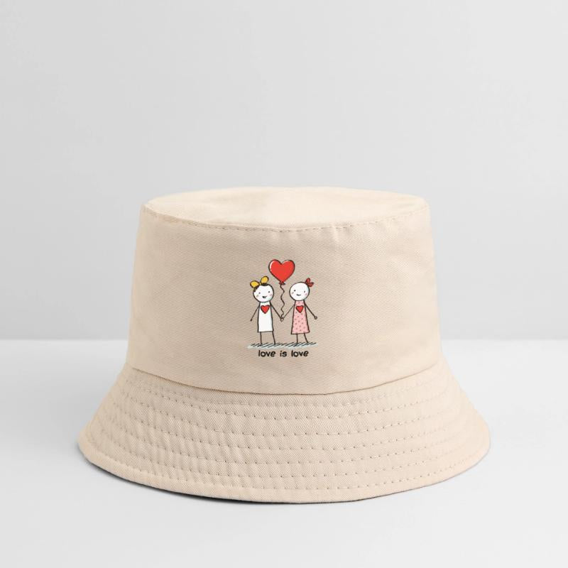 Stick Figure Lesbian Lovers Love is Love