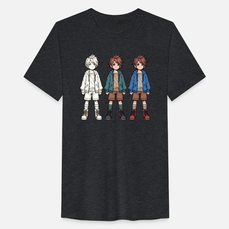 Stylish Anime Boy Character Design – Casual Outfit