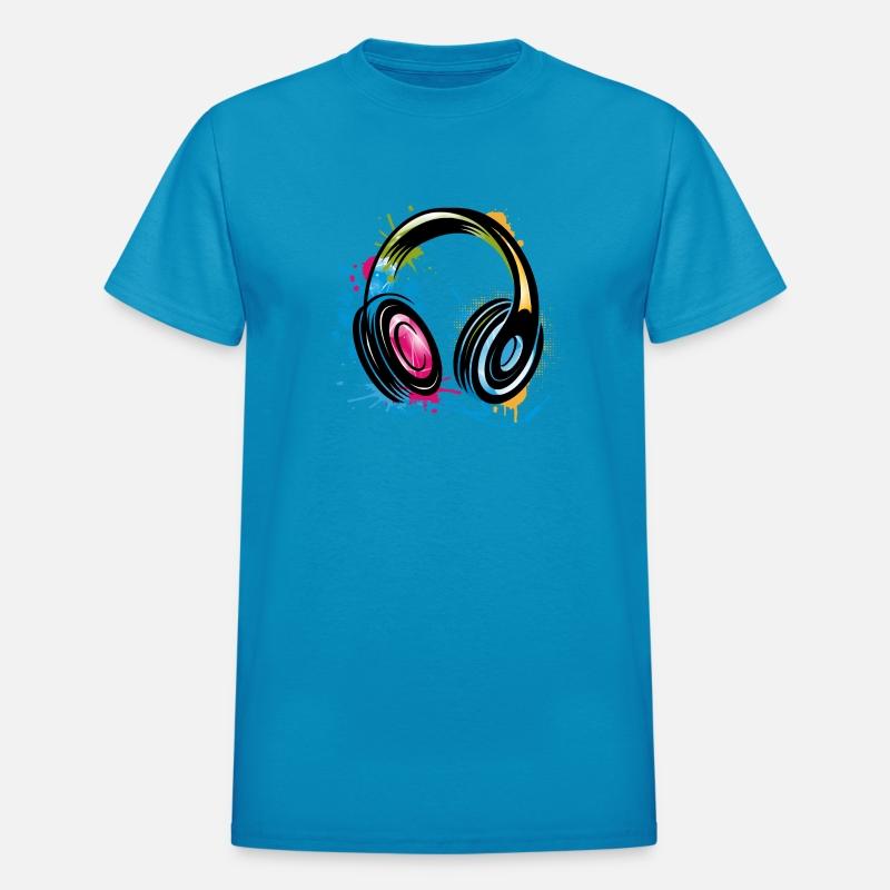 stylish Graffiti Headphones