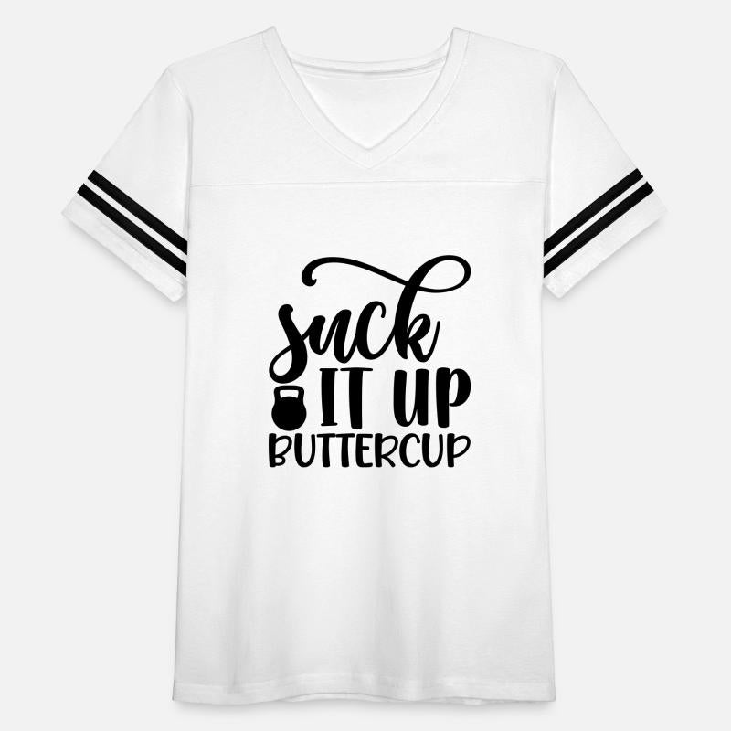 suck it up buttercup gym tshirt design 2023