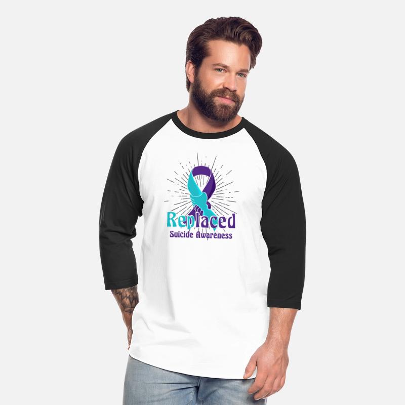 Suicide Awareness Teal Purple Ribbon Suicide