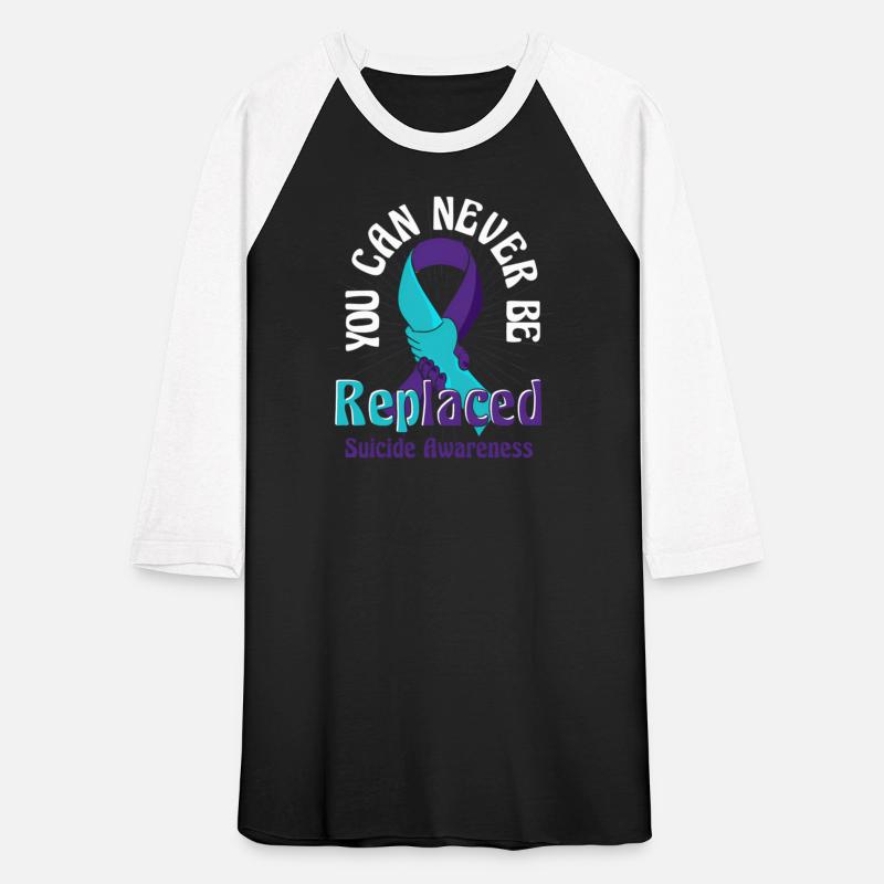 Suicide Awareness Teal Purple Ribbon Suicide