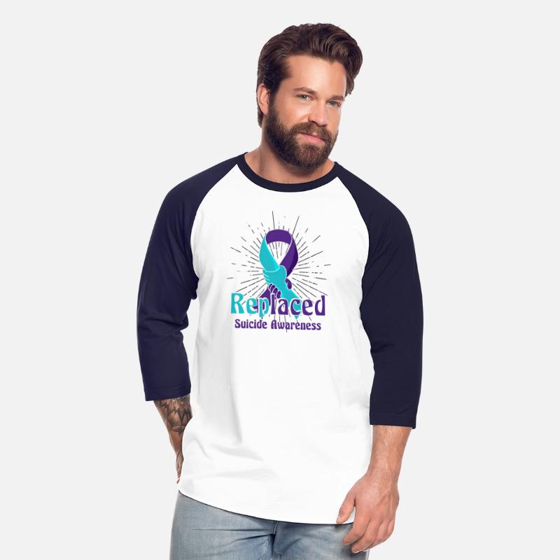 Suicide Awareness Teal Purple Ribbon Suicide