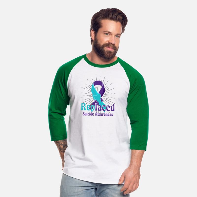 Suicide Awareness Teal Purple Ribbon Suicide