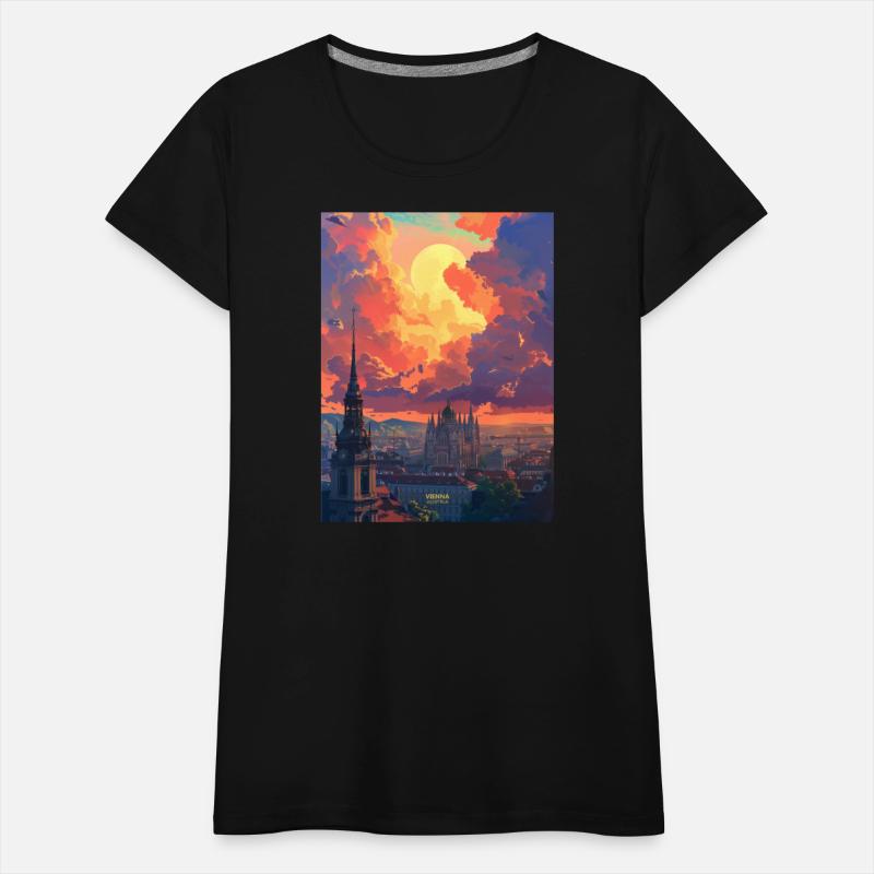 Sunset in Vienna Austria