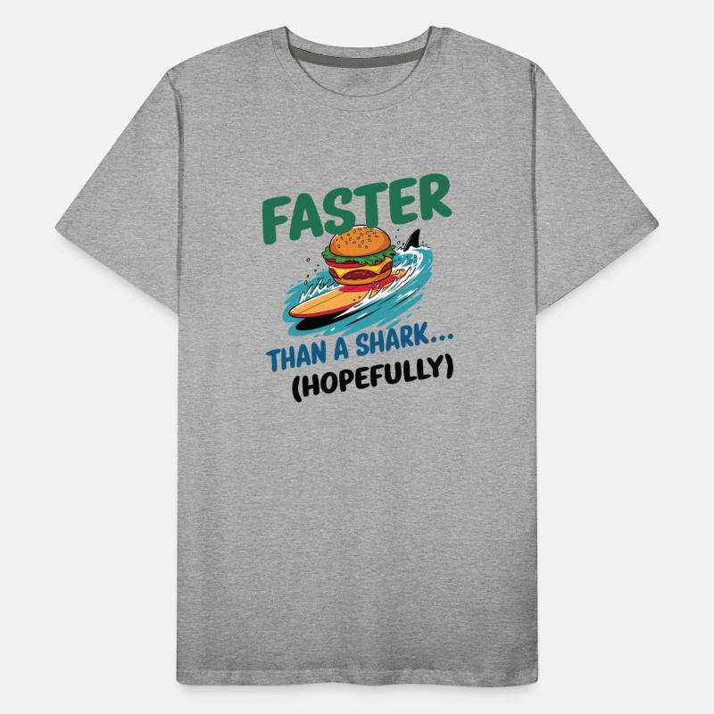 Surfer Burger and Shark – Fun and Offbeat Surf