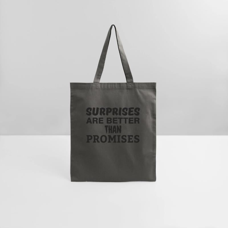 Surprises are better than promises
