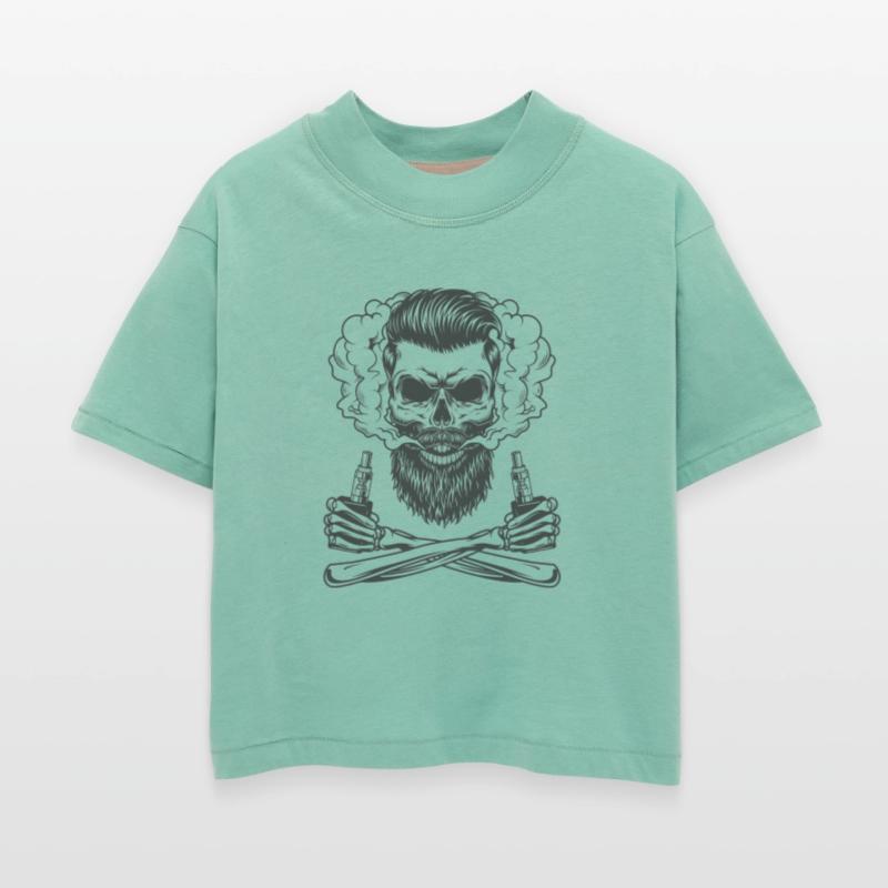 The vaping cool skull