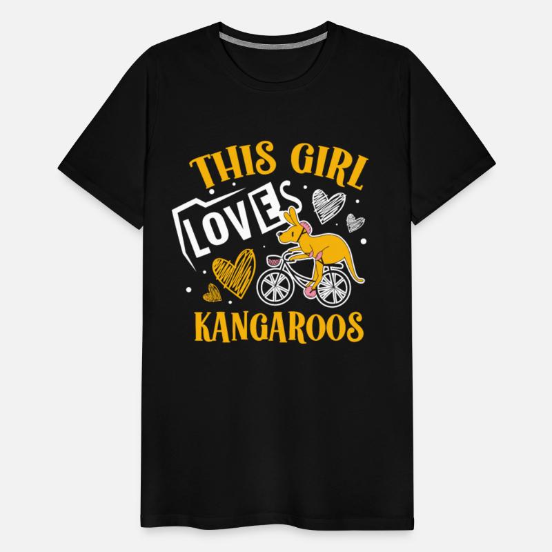 This Girl Loves Kangaroos Australia Animal