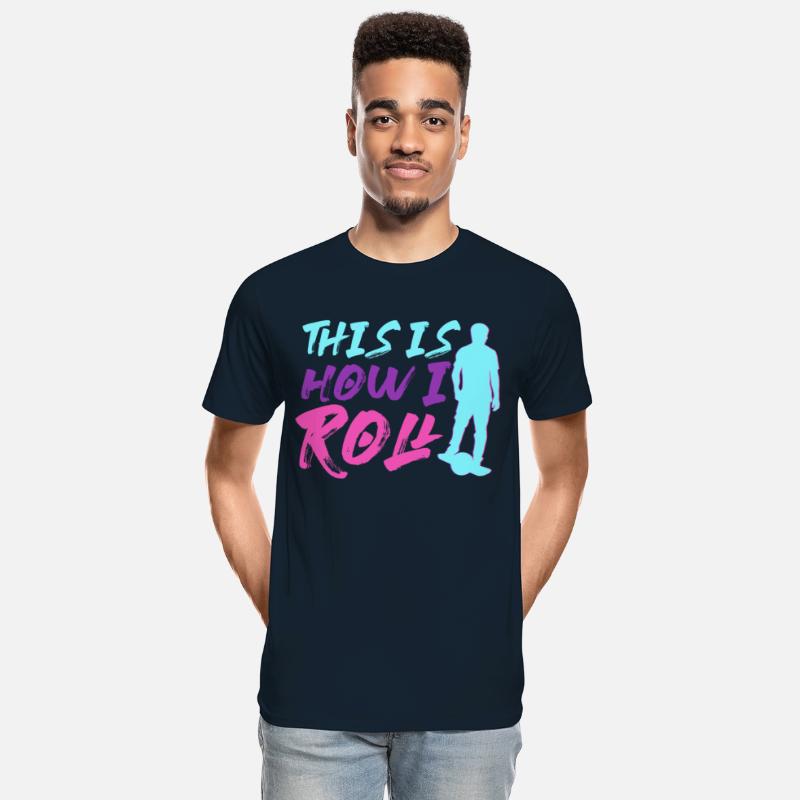 This How I Roll One Wheel Skateboard Vintage Gift