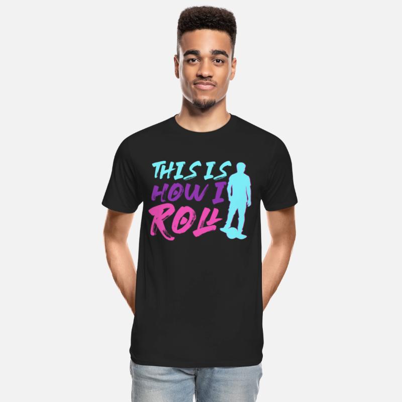 This How I Roll One Wheel Skateboard Vintage Gift