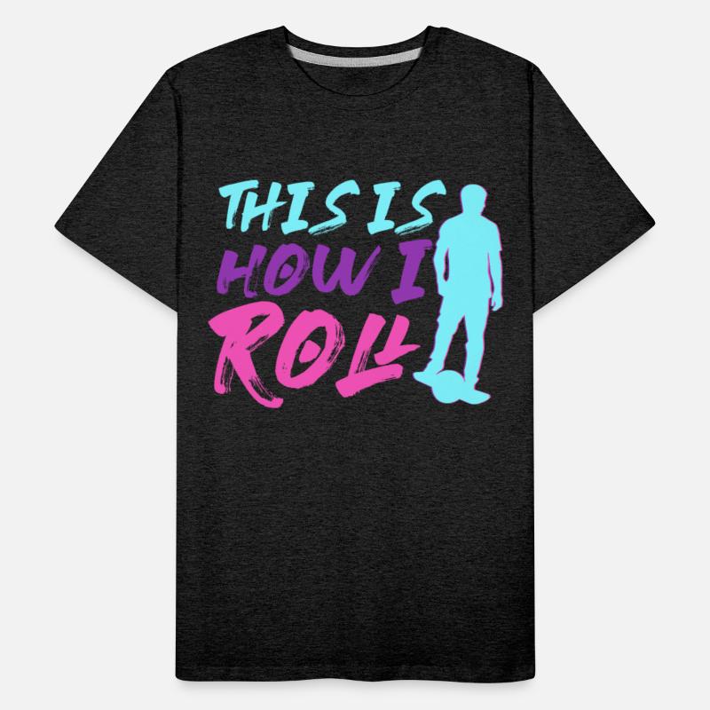 This How I Roll One Wheel Skateboard Vintage Gift