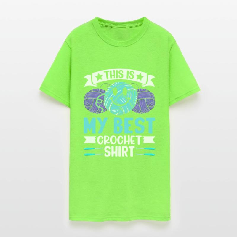 This is my best Crochet shirt Crochet Crocheting