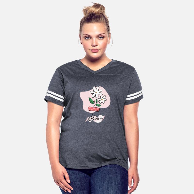 time to bloom on Women's Hi-Lo Tee