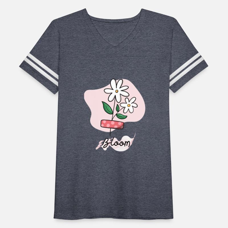 time to bloom on Women's Hi-Lo Tee