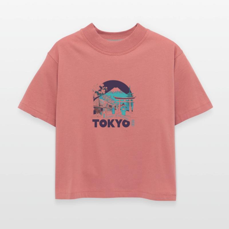 Tokyo Skyline with Mount Fuji